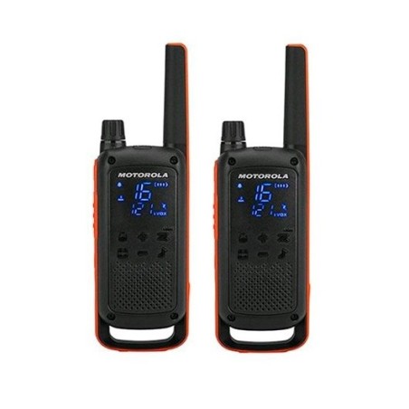 Walkie talkie motorola tlkr - t82 negro packs