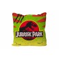 Cojin cuadrado logo coche jurassic park