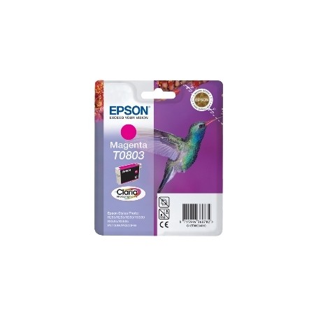 Cartucho tinta epson t0803 magenta 7-4ml