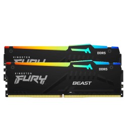 32GB 5600 DDR5 DIMM Kit2 FURY Beast RGBKingston FURY Beast R