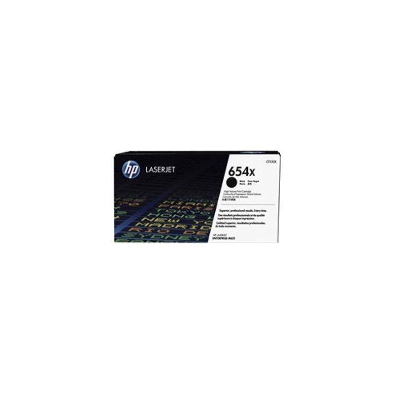 Toner hp 654x cf330x negro 20500