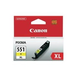 Cartucho de Tinta Original Canon CLI-551Y XL Alta Capacidad- Amarillo