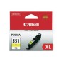 Cartucho de Tinta Original Canon CLI-551Y XL Alta Capacidad- Amarillo