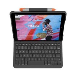 Funda con teclado logitech slim folio