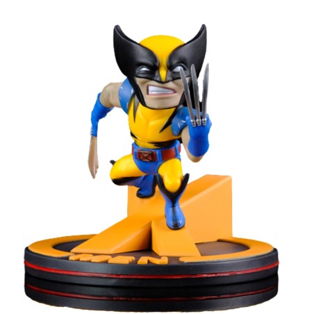 Figura quantum mechanix marvel x - men wolverine