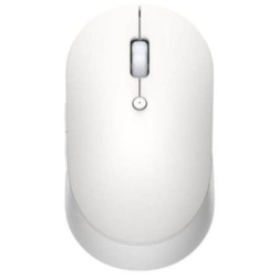 Ratón Inalámbrico por Bluetooth- 2-4GHz Xiaomi Mi Dual Mode Silent Edition- Hasta 1300 DPI- Blanco