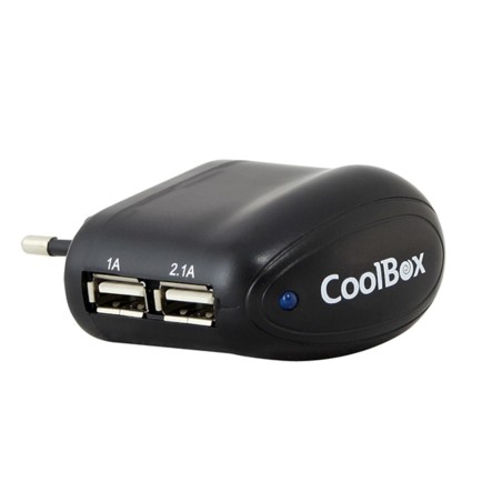 Cargador coolbox pared 5v 2xusb