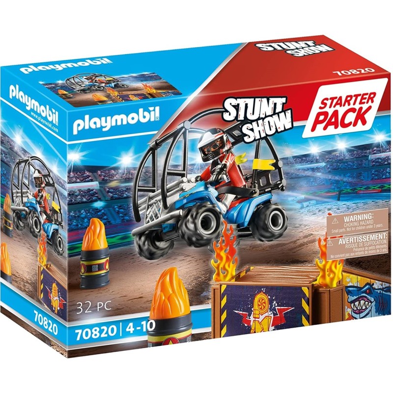 Playmobil starter pack stuntshow quad con