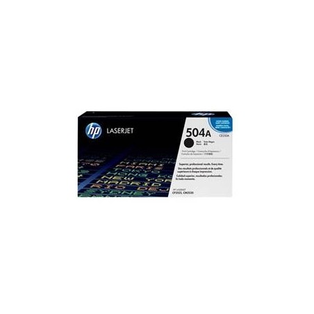 Toner hp 504a ce250a negro 5000