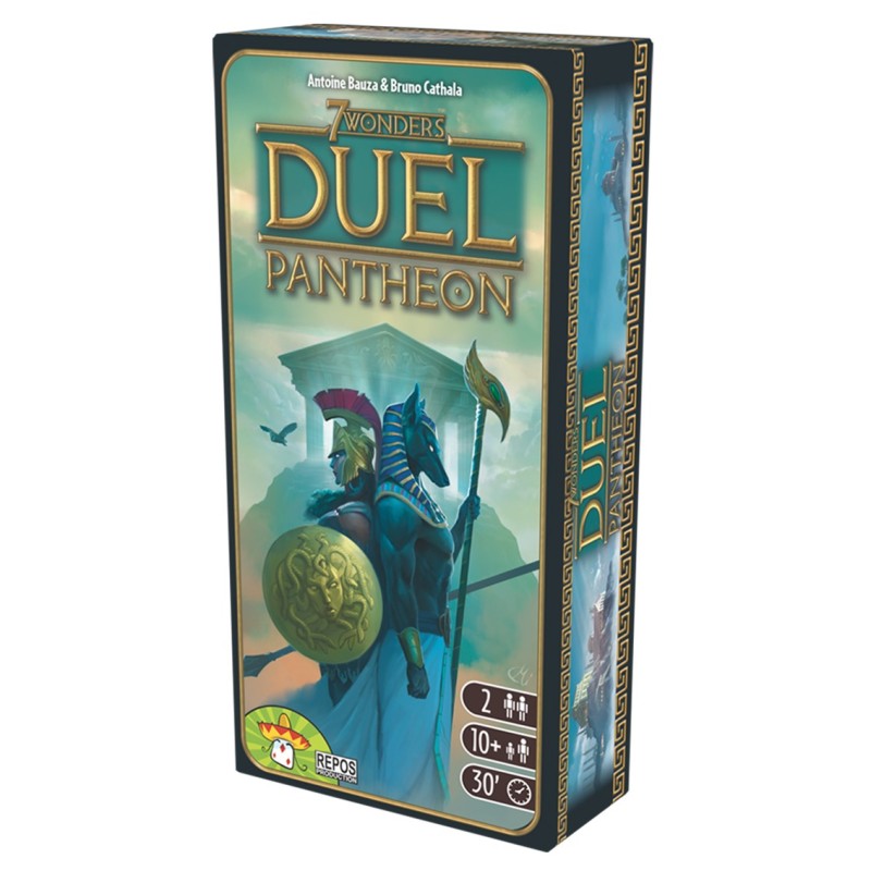 Juego mesa 7 wonders: duel pantheon