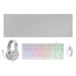 Pack Gaming Mars Gaming MCP-RGB3W- Teclado RGB + RatÃ³n Ã“ptico + Alfombrilla XXL + Auriculares