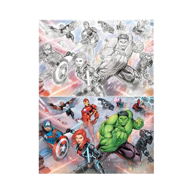 Puzzle rascar prime 3d marvel 150