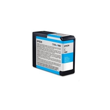 Cartucho tinta epson t5802 cian 80ml