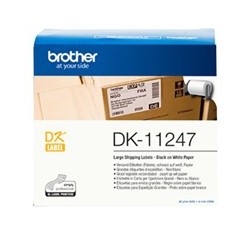 Etiquetas papel precortada brother dk11247 103