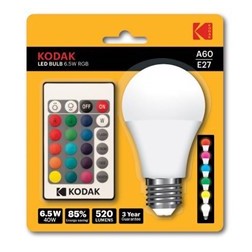 Bombilla led kodak rgb a60 e27