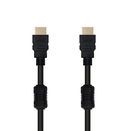 Cable HDMI 1-4 Nanocable 10-15-1810- HDMI Macho - HDMI Macho- 10m- Negro