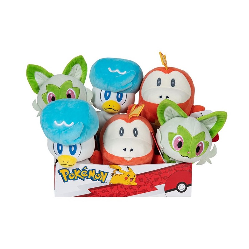 Peluche jazwares pokemon generación ix 21cm