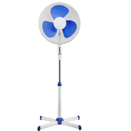 Ventilador pie jocca 40cm 40w blanco