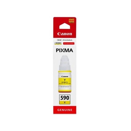 Botella tinta canon gi - 590y amarillo 70ml