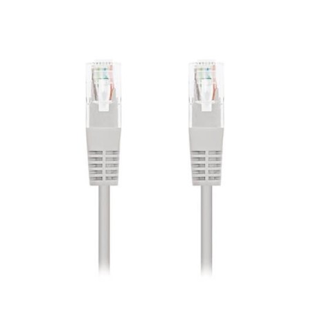 Cable de Red RJ45 UTP Nanocable 10-20-0130 Cat-5e- 30m- Gris