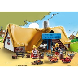 Playmobil asterix: la cabaña ordenalfabetix