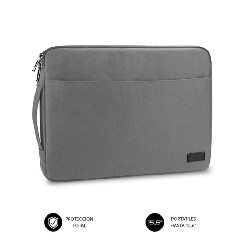 Funda Subblim Urban Laptop Sleeve para Portátiles hasta 15-6"- Gris