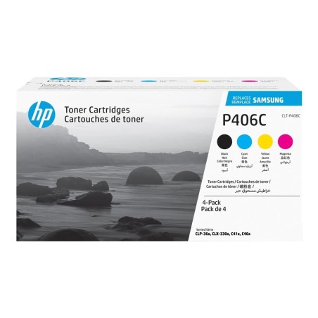 Kit toner hp - samsung clp - 360