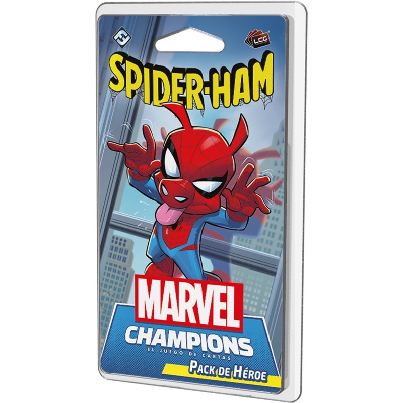 Juego mesa marvel champions spider - ham pegi