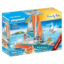 Playmobil family fun catamaran