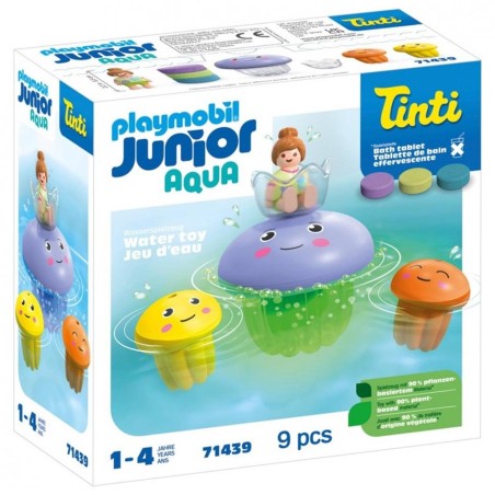 Playmobil junior tinti: familia medusas colores