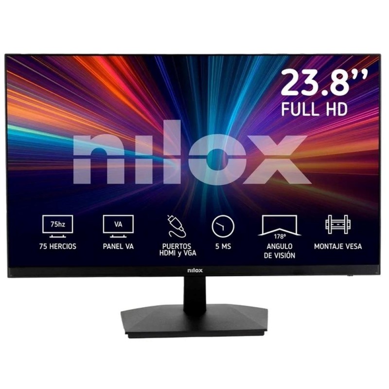 Monitor nilox nxm24fhd11 23-8 pulgadas fhd 75hz