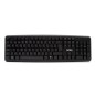 Teclado nilox usb negro