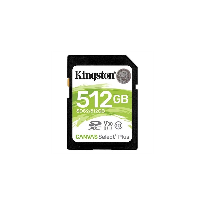 Tarjeta memoria sdxc 512gb kingston canvas