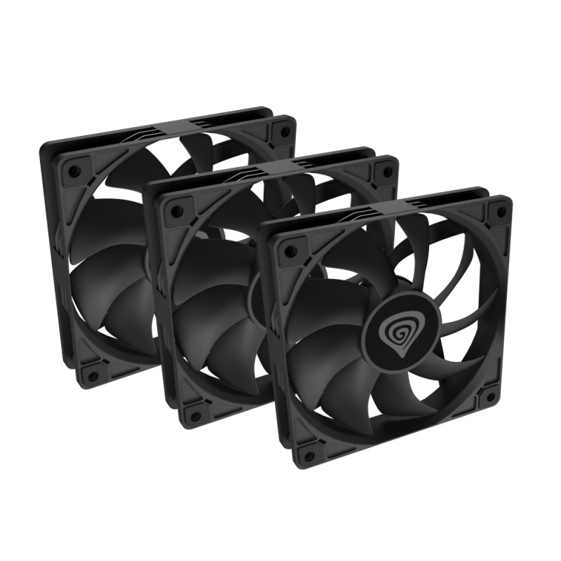 NATEC Oxal 120 Carcasa del ordenador Ventilador 12 cm Negro 3 pieza(s) NATEC Oxal 120 Carcasa del ordenador Ventilador 12 cm Negro 3 pieza(s)