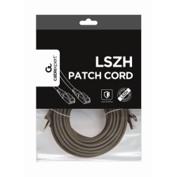 CABLE RED S-FTP GEMBIRD CAT 6A LSZH NEGRO 10M