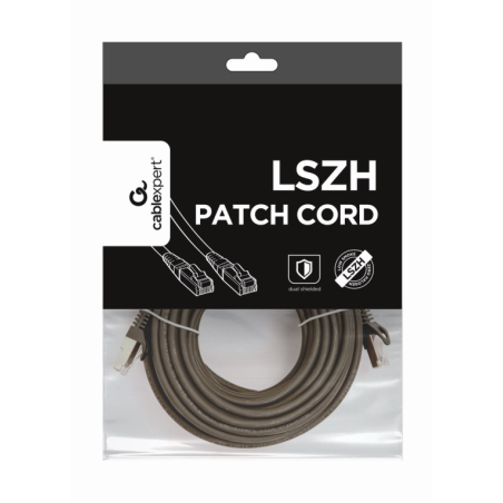 CABLE RED S-FTP GEMBIRD CAT 6A LSZH NEGRO 10M