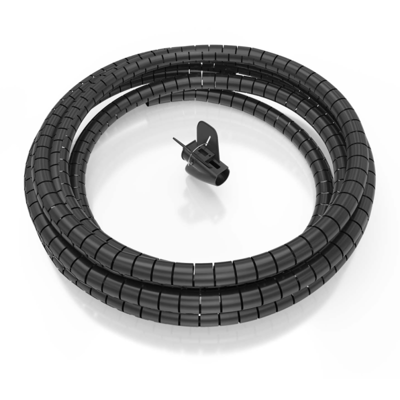ORGANIZADOR CABLE AISENS EN ESPIRAL 25MM NEGRO 6-0M ORGANIZADOR CABLE AISENS EN ESPIRAL 25MM NEGRO 6-0M