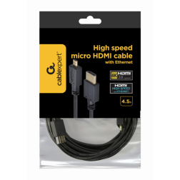 Cable HDMI-Micro HDMI M-M 4,5mGold