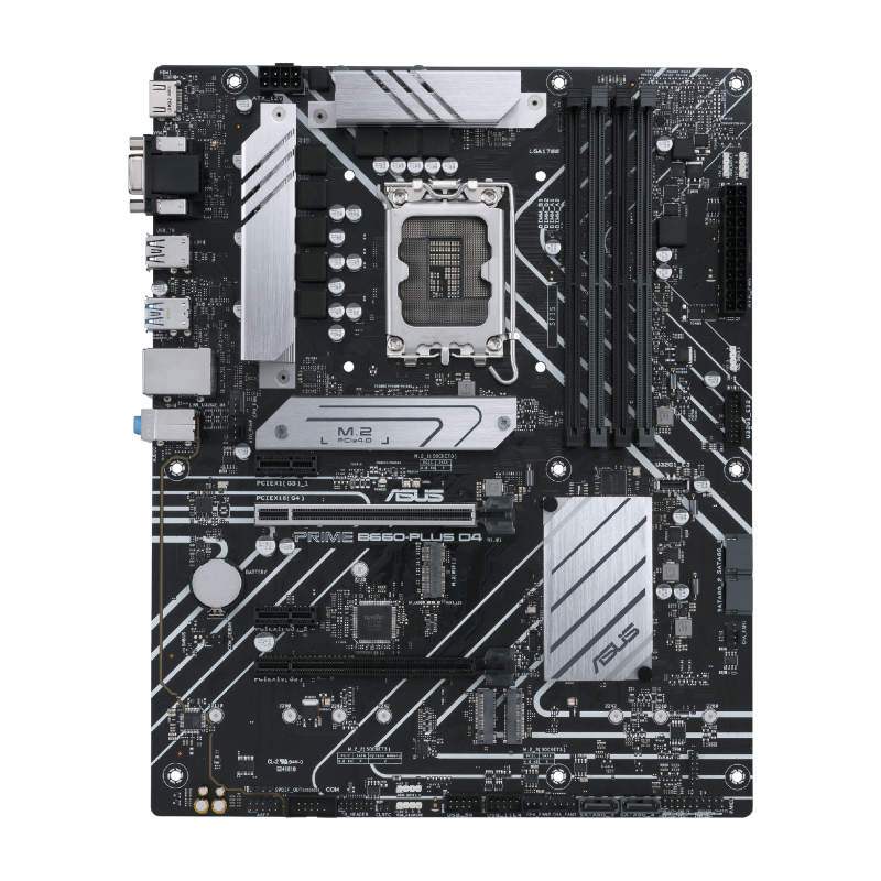 PLACA BASE ASUS PRIME B660-PLUS D4 1700 ATX 4XDDR4 PLACA BASE ASUS PRIME B660-PLUS D4 1700 ATX 4XDDR4