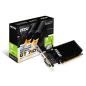 TARJETA GRAFICA MSI GT 710 2GD3H LP TARJETA GRAFICA MSI GT 710 2GD3H LP