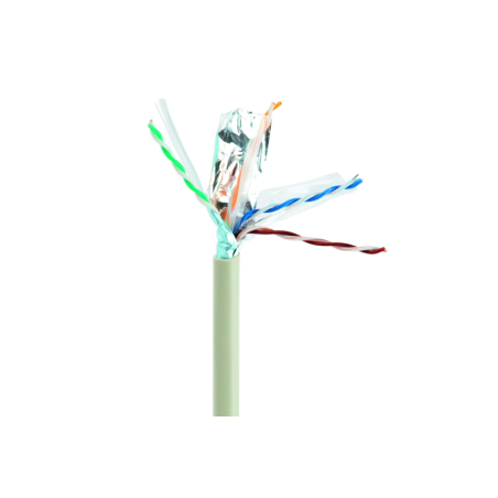 CABLE RED CAT6 FTP GEMBIRD PREMIUM CCA SOLIDO ECA 100 M