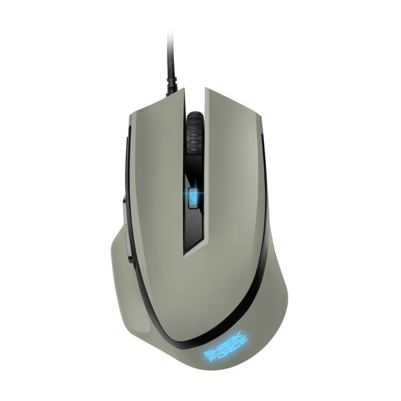 RATON GAMING SHARKOON SHARK FORCE II GRIS USB RATON GAMING SHARKOON SHARK FORCE II GRIS USB