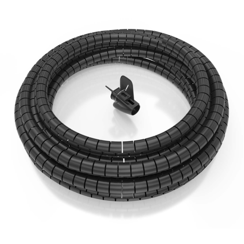 ORGANIZADOR CABLE AISENS EN ESPIRAL 25MM NEGRO 10-0M ORGANIZADOR CABLE AISENS EN ESPIRAL 25MM NEGRO 10-0M
