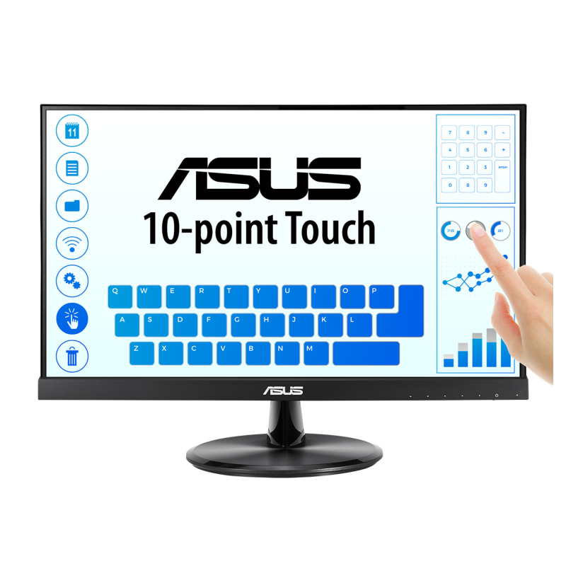 MONITOR ASUS VT229H 21,5" FHD VGA HDMI TACTIL NEGRO MONITOR ASUS VT229H 21,5" FHD VGA HDMI TACTIL NEGRO