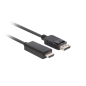 CABLE LANBERG DISPLAYPORT A HDMI MACHO-MACHO 5M CABLE LANBERG DISPLAYPORT A HDMI MACHO-MACHO 5M