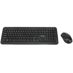 COMBO TARGUS FULL SIZE 2-4 GHZ WIRELESS KEYBOARD AND MOUSE