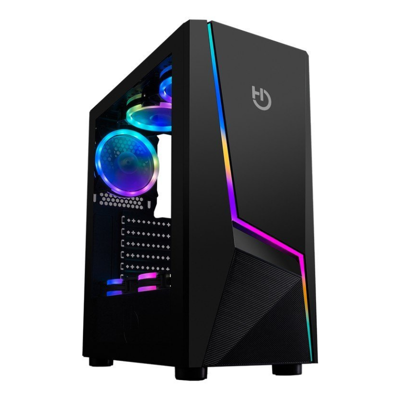 CAJA ATX HIDITEC V20 PRO ARGB CRISTAL TEMPLADO CAJA ATX HIDITEC V20 PRO ARGB CRISTAL TEMPLADO