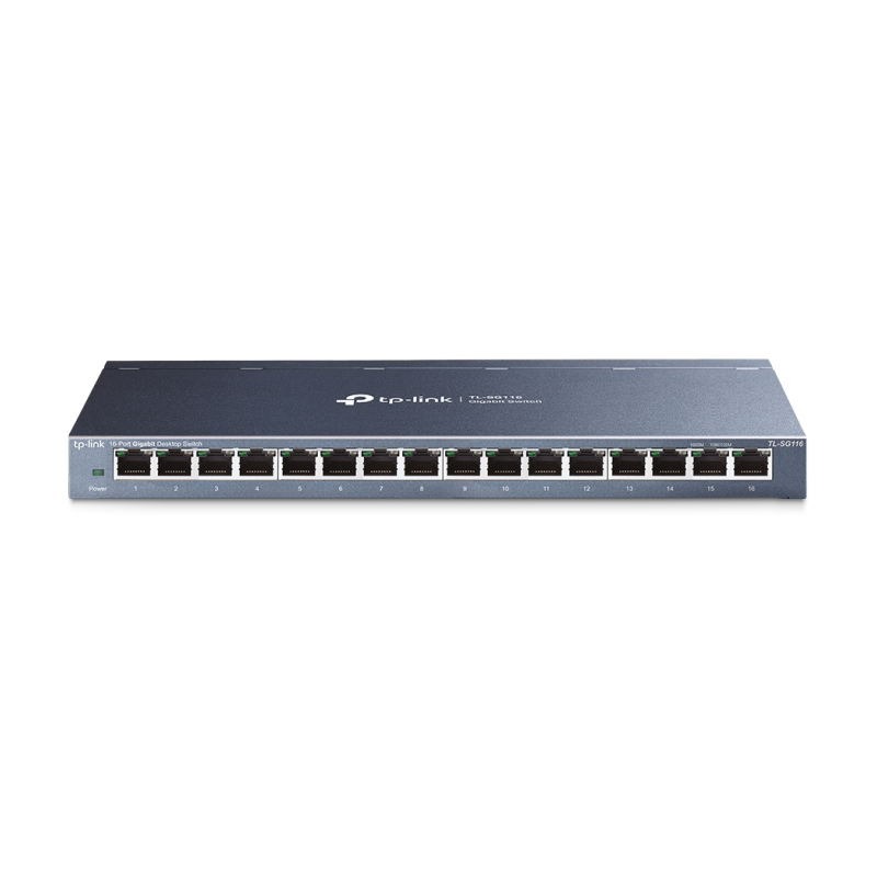 SWITCH TP-LINK 16 PUERTOS GIGABIT RJ45 SWITCH TP-LINK 16 PUERTOS GIGABIT RJ45