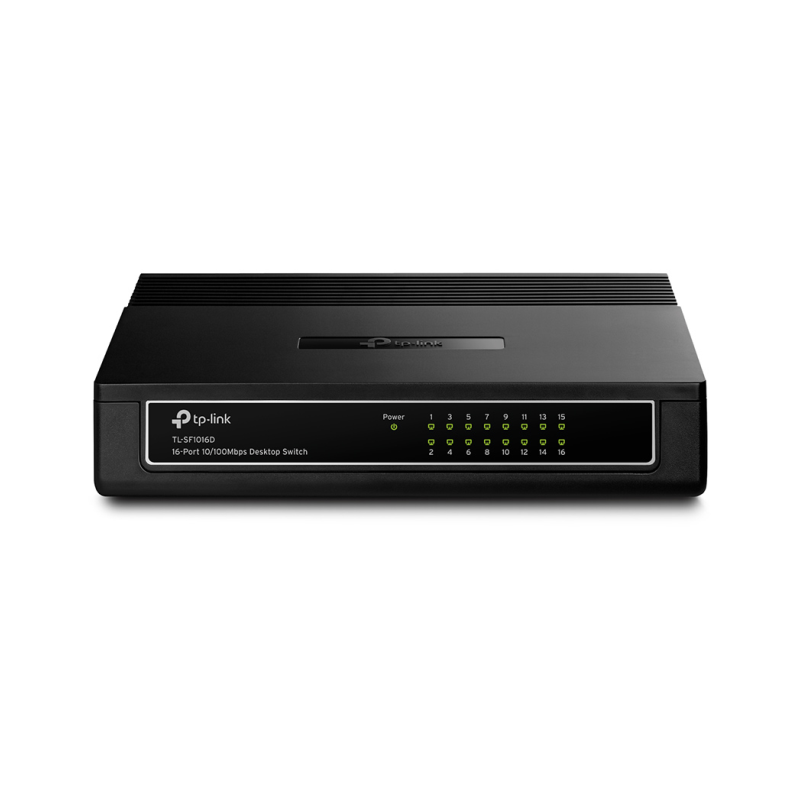 SWITCH TP-LINK TL-SF1016D 16 PORT 10-100 SWITCH TP-LINK TL-SF1016D 16 PORT 10-100