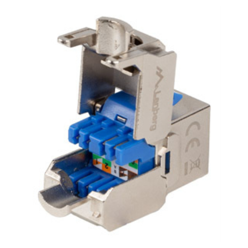 CONECTOR KEYSTONE LANBERG CAT-6 FTP RJ45 TOLLESS CONECTOR KEYSTONE LANBERG CAT-6 FTP RJ45 TOLLESS